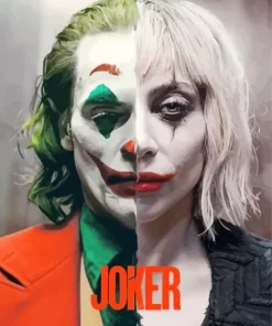 Joker Folie A Deux Film Poster Diamond Paints