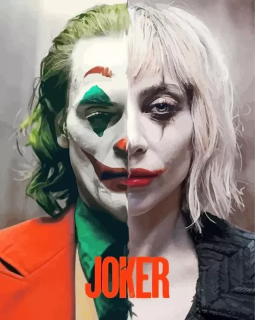 Joker Folie A Deux Film Poster Diamond Paints