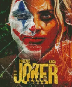 Joker Folie A Deux Movie Poster Diamond By Numbers