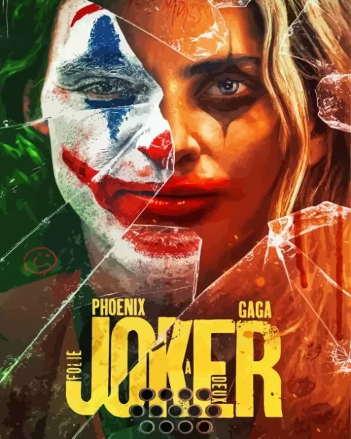 Joker Folie A Deux Movie Poster Diamond Paints