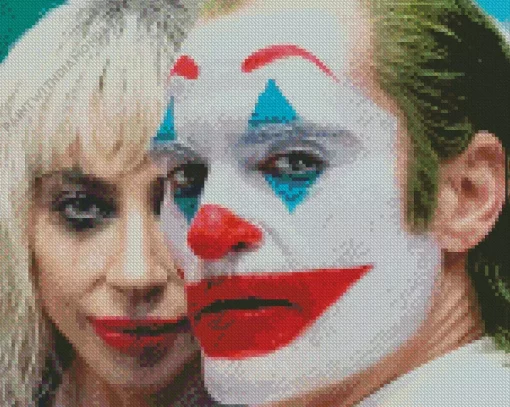 Joker Gaga And Phoenix Movie Diamond By Numbers