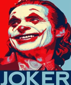 Joker Illustration Poster Diamond Paintings