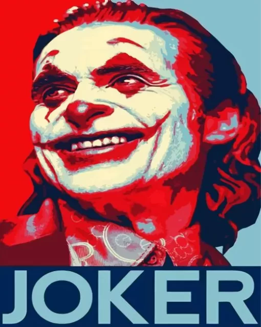 Joker Illustration Poster Diamond Paintings