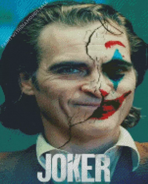 Joker Joaquin Phoenix Diamond By Numbers