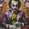 Joker Playing Cards Diamond By Numbers