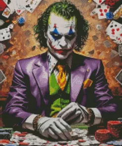 Joker Playing Cards Diamond By Numbers