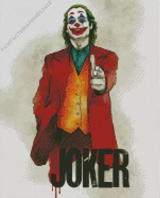 Joker Poster Art Diamond Painting