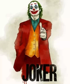 Joker Poster Art Diamond Painting