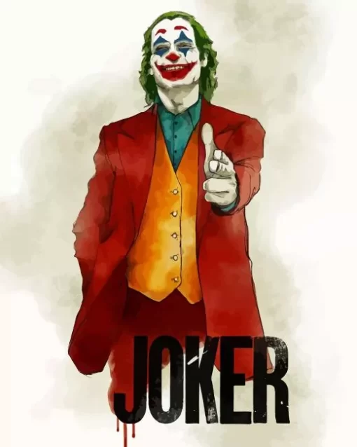 Joker Poster Art Diamond Painting