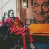 Joker Wearing Red Suit Diamond Painting