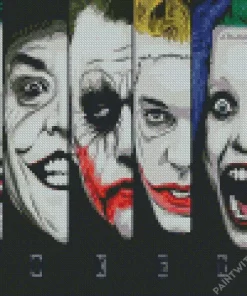 Jokers Poster Diamond By Numbers