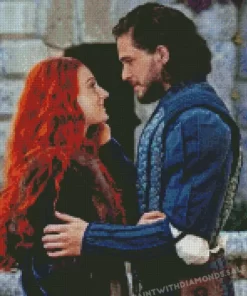 Jon Snow And Sansa Stark diamond dotz