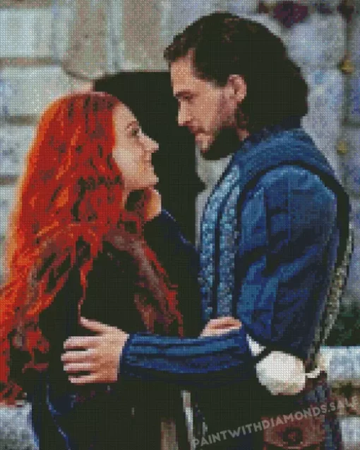 Jon Snow And Sansa Stark diamond dotz