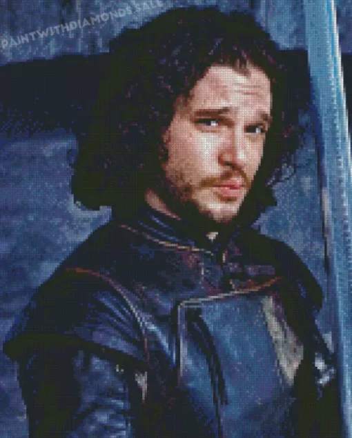 Jon Snow GOT art diamond dotz