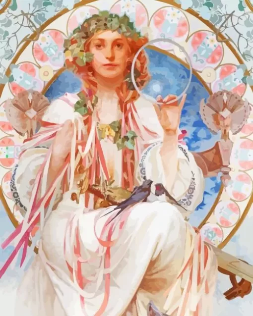 Josephine Crane Bradley As Slavia Diamond Paintings