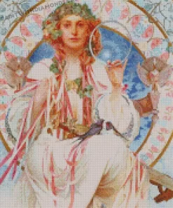 Josephine Crane Bradley As Slavia Diamond Paintings