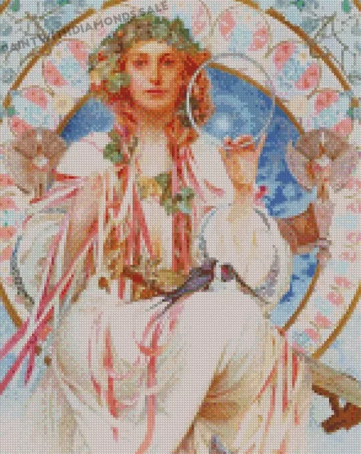 Josephine Crane Bradley As Slavia Diamond Paintings