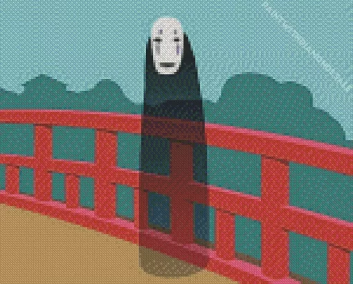 Kaonashi Spirited Away Diamond Dotz