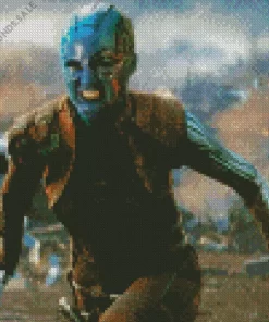 Karen Gillan Guardians Of The Galaxy Character Diamond Painting