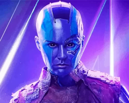 Karen Gillan In Guardians of the Galaxy Diamond Painting