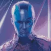 Karen Gillan In Guardians of the Galaxy Diamond Painting