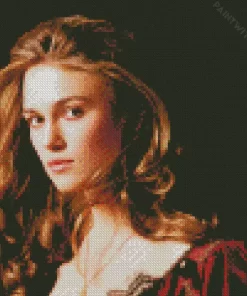 Keira Knightley Pirates Of The Caribbean Character Diamond Painting