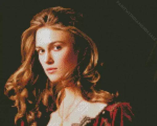 Keira Knightley Pirates Of The Caribbean Character Diamond Painting