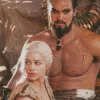 Khal Drogo And Daenerys teregaryen diamond dotz