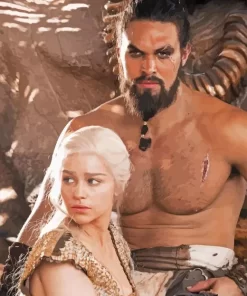 Khal Drogo And Daenerys teregaryen diamond paintings