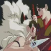 Lady Eboshi vs San Princess Mononoke Diamond Dotz