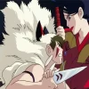 Lady Eboshi vs San Princess Mononoke Diamond Paints