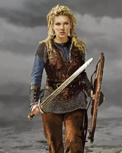 Lagertha Vikings Character diamond dotz