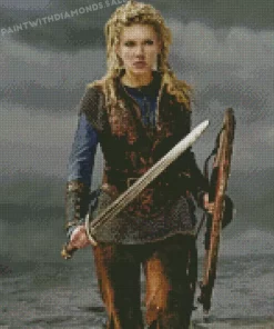 Lagertha Vikings Character diamond paints