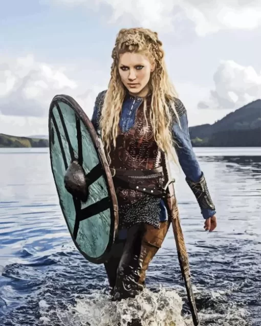 Lagertha Vikings Serie diamond dotz