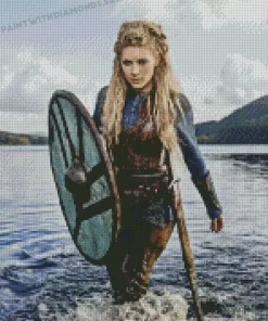 Lagertha Vikings Serie diamond paints