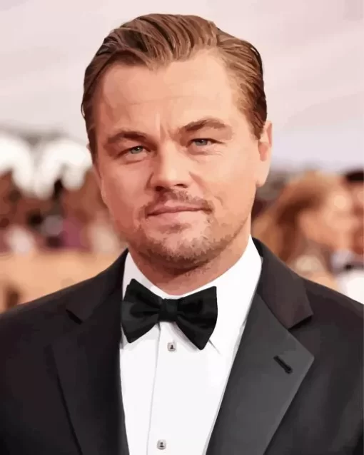 Leonardo DiCaprio In Suit Diamond Painting