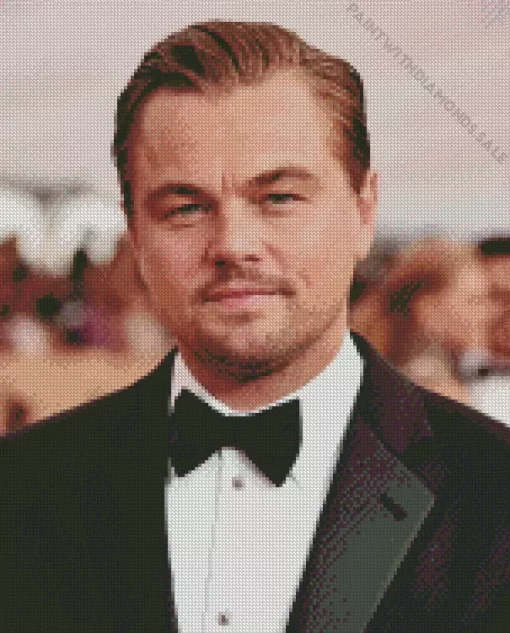 Leonardo DiCaprio In Suit Diamond Painting