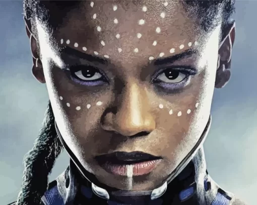 Letitia Wright Black Panther Diamond Painting