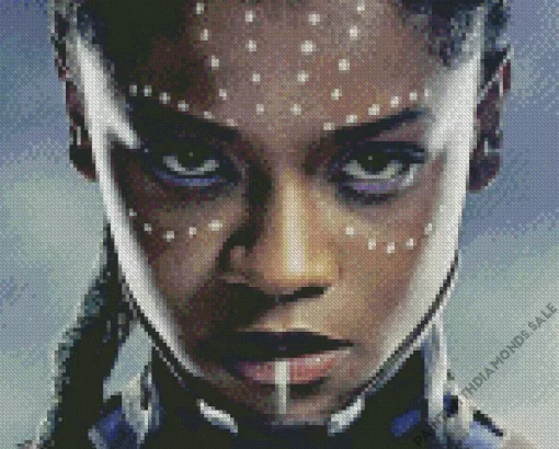 Letitia Wright Black Panther Diamond Painting