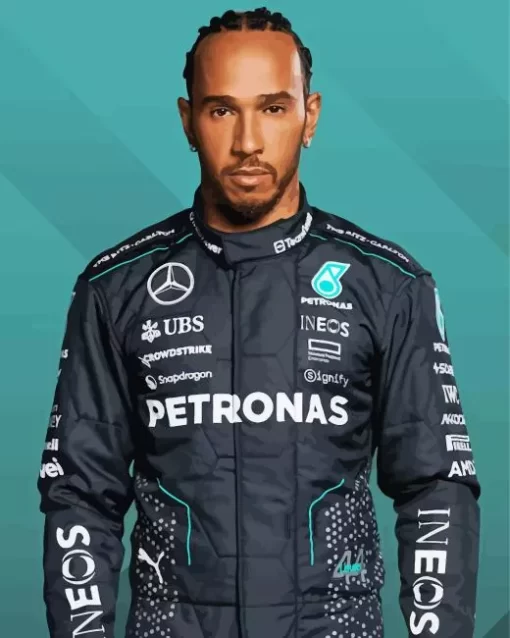 Lewis Hamilton Diamond Painting