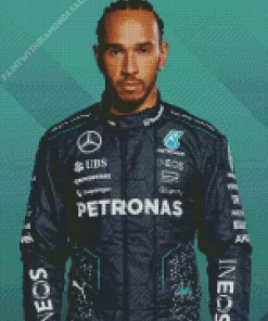 Lewis Hamilton Diamond Painting