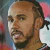 Lewis Hamilton Close Up Diamond Painting