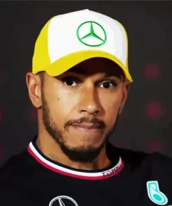 Lewis Hamilton Formula 1 Driver Diamond Painting