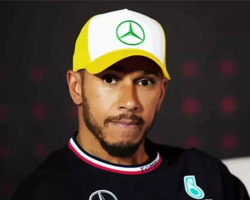 Lewis Hamilton Formula 1 Driver Diamond Painting