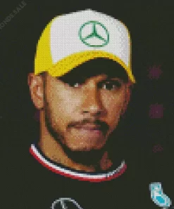 Lewis Hamilton Formula 1 Driver Diamond Painting