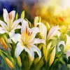 Lilies Art Diamond Painting