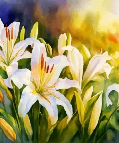 Lilies Art Diamond Painting