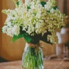 Lily Of The Valley Vase Diamond Painting