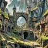 Lord of rings land Diamond Paintings