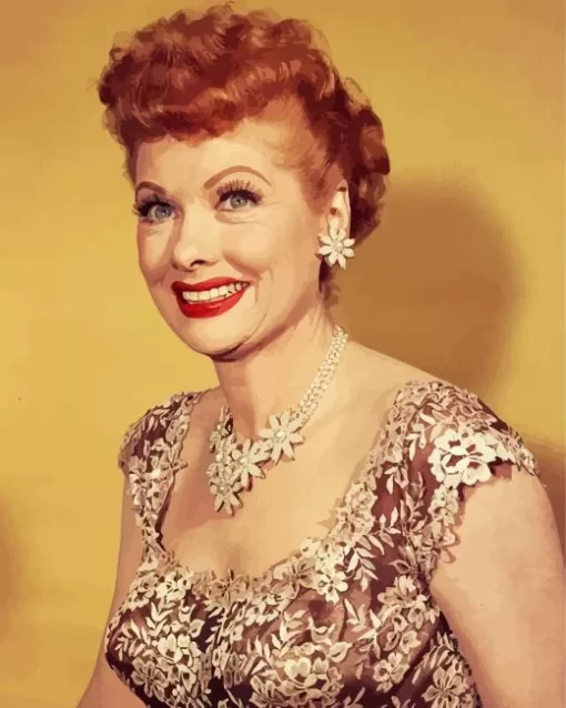 Lucille Ball Diamond Painting